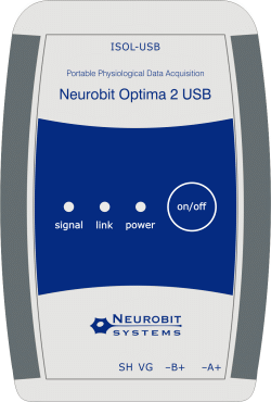 Neurobit Optima 2 USB - Portable equipment for neurofeedback, biofeedback and physiological data acquisition